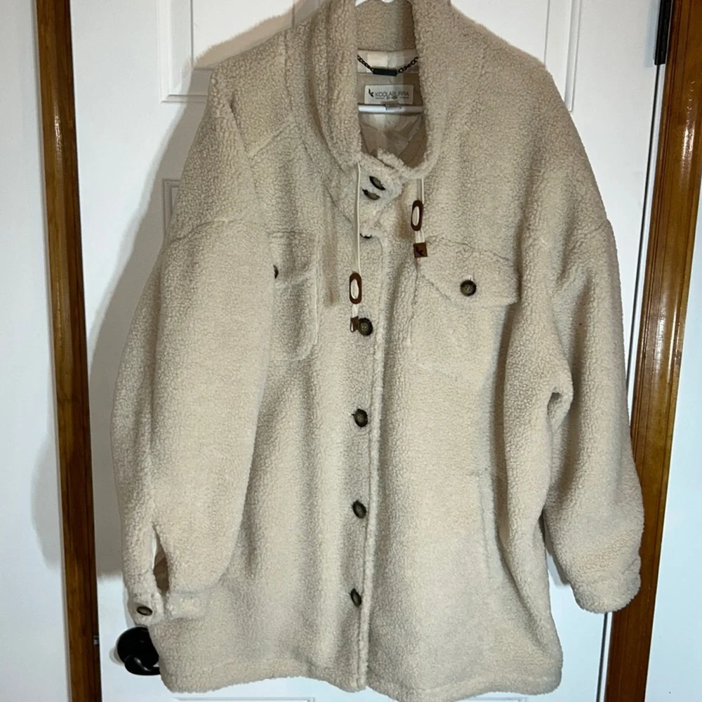 Kookaburra By Ugg Women’s Sherpa Shacket Size 2X-EUC